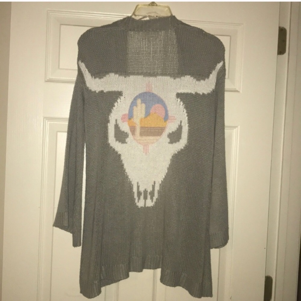 Smym gently used ojai bull cardigan